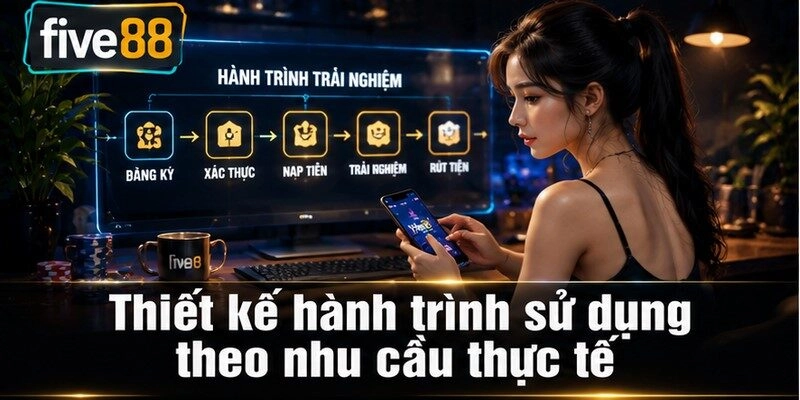 Thiết kế hành trình sử dụng theo nhu cầu thực tế